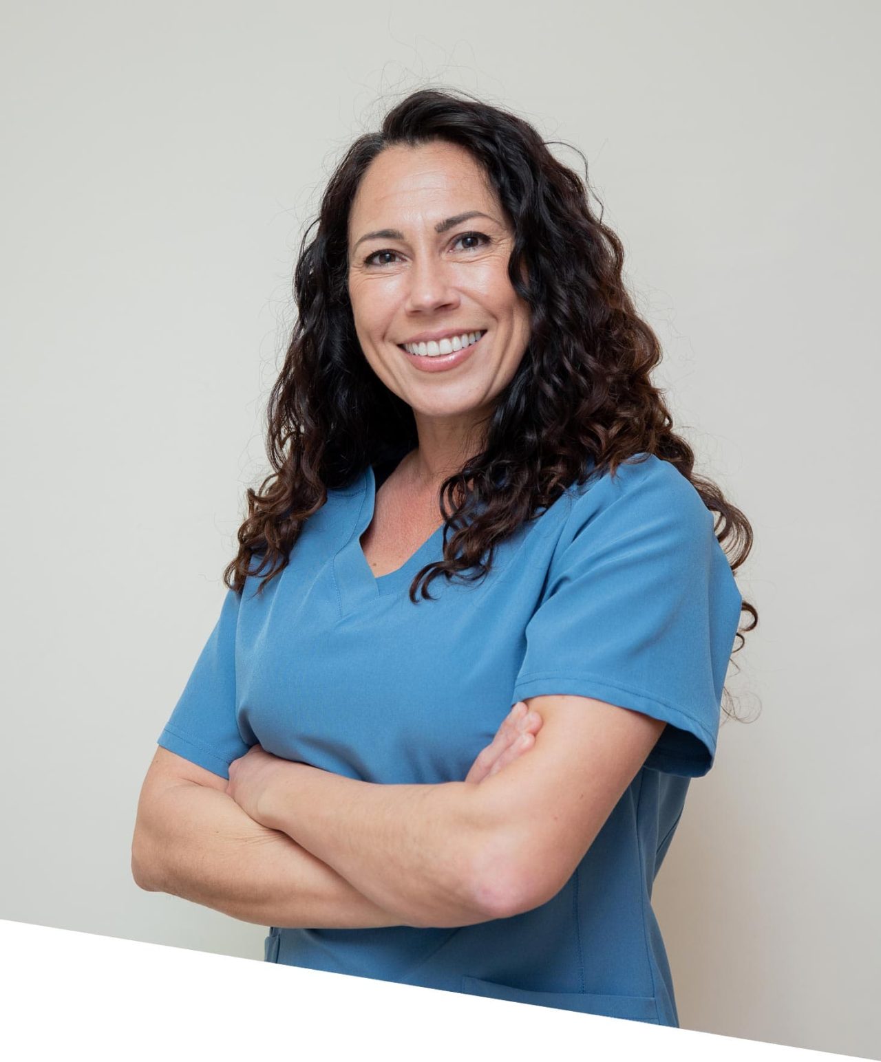 Marimar, higienista dental de la clínica Gómez Plana